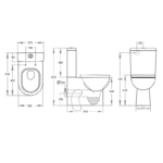 KDK-013 Mirage Toilet Suite - Image 2