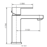 Cube Basin Mixer - Image 2