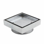 115mm Tile Insert Floor Grate-80mm Outlet