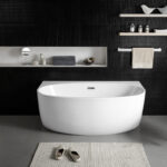 attached bathtub