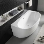 aattached bathtub