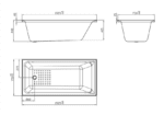 Pavillion Insert Bath 1525/1700mm - Image 8