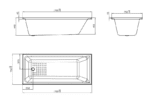 Pavillion Insert Bath 1525/1700mm - Image 7