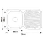Kitchen Sink HK-2339 - Image 2