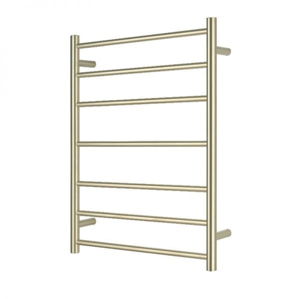 heated towel rack - Towel Ladders Brushed Gold