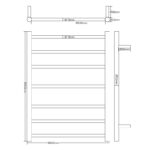 NERO Non-Heated Towel Ladders - Image 2