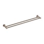 NERO Mecca Double Towel Rail 800mm - Image 8