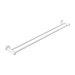 NERO Mecca Double Towel Rail 800mm - Image 9