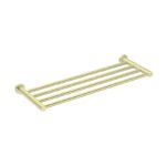 towel rack - golden brush