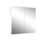 Charli 600 Mirror Cabinet in Gloss White