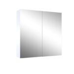 Charli 900 Mirror Cabinet in Gloss White