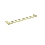 NERO Bianca Double Towel Rail 800mm - Image 3