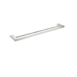 NERO Bianca Double Towel Rail 800mm - Image 4