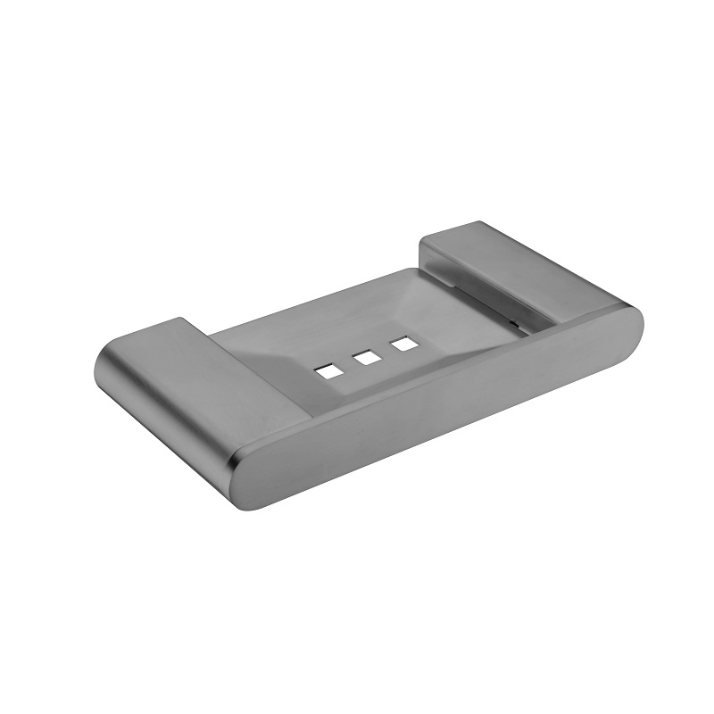 soap dish holder in metal grey