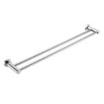 NERO Mecca Double Towel Rail 800mm