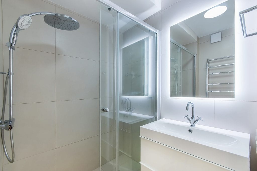 How to design a small bathroom-min