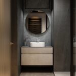 Lamina 900mm Vanity - top view