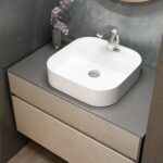 Lamina 900mm Vanity - top view