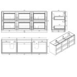 New Hampton 1500 Double Drawing