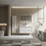 Hampton 1200 Vanity in Matt White