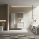 Hampton 750 Vanity in Matt White
