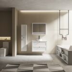 Hampton 900 Vanity in Matt White