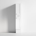 New Hampton Tall Boy in Matt White - Image 4