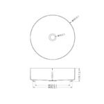 NERO Round Stainless Steel Basin - Image 6