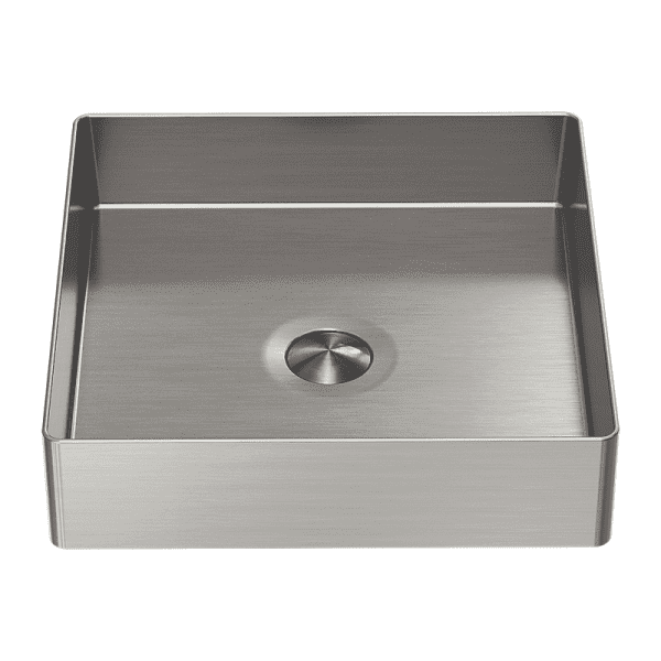 NERO Square Stainless Steel Basin 1