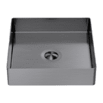 NERO Square Stainless Steel Basin - Image 5