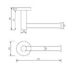 Star Toilet Roll Holder - Image 5