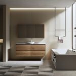 Britney 1200 Vanity in Vintage Oak - Image 4