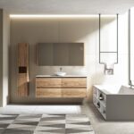 Britney 1500 Vanity in Vintage Oak with Single Basin