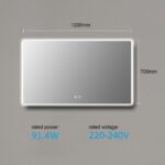 LED Mirror--Rectangle 900/1200/1500mm - Image 7
