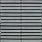 Finger Mosaic Light Grey Gloss