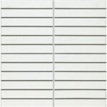 Finger Mosaic Porcelain White Gloss