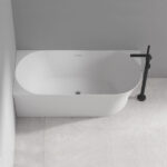 Aura Corner Freestanding Bath 1500/1700mm - Image 4