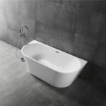 Lux Back to Wall Freestanding Bath 1500/1700mm