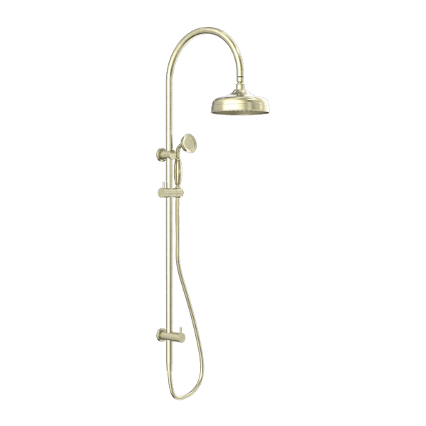 York Twin Shower with Metal Lever