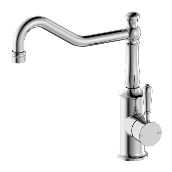 York Kitchen Mixer Hook Spout with Metal Lever