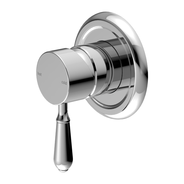 York Shower Mixer with Metal Lever