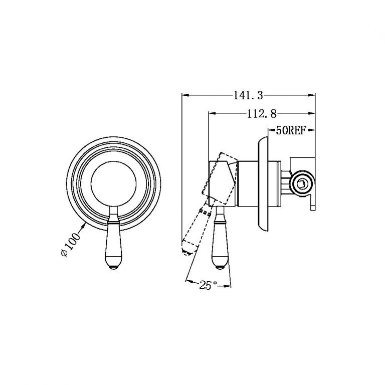York Shower Mixer
