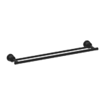 York Double Towel Rail 600mm