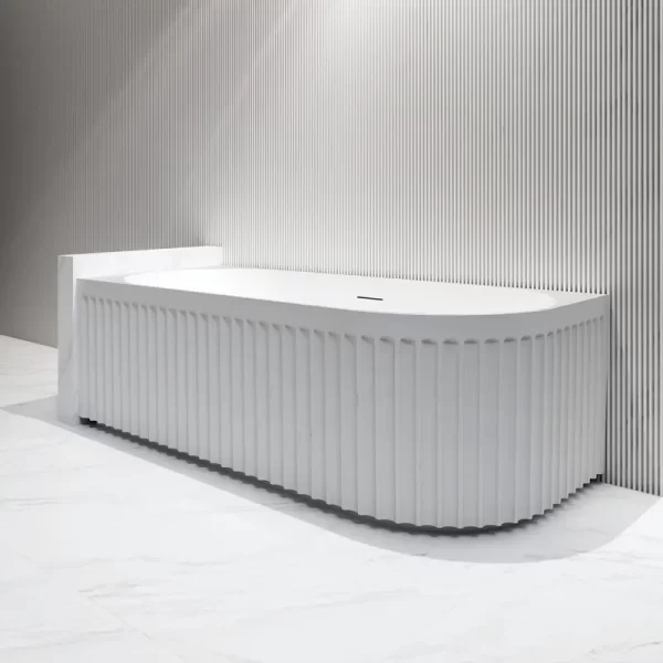 Groove Corner Freestanding Bath 1500/1700mm 5