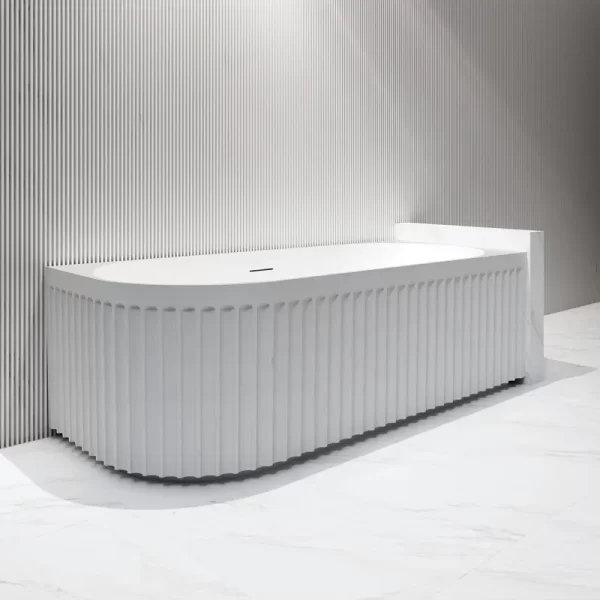 Groove Corner Freestanding Bath 1500/1700mm 6