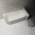 Groove Corner Freestanding Bath 1500/1700mm - Image 8
