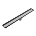 NERO 900mm Tile Insert V Channel Floor Grate 89mm Outlet - Image 5