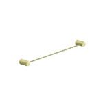 NERO Opal Single Towel Rail 600/800mm - Image 3