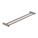 NERO New Mecca Double Towel Rail 600mm - Image 6
