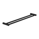 NERO New Mecca Double Towel Rail 600mm - Image 2